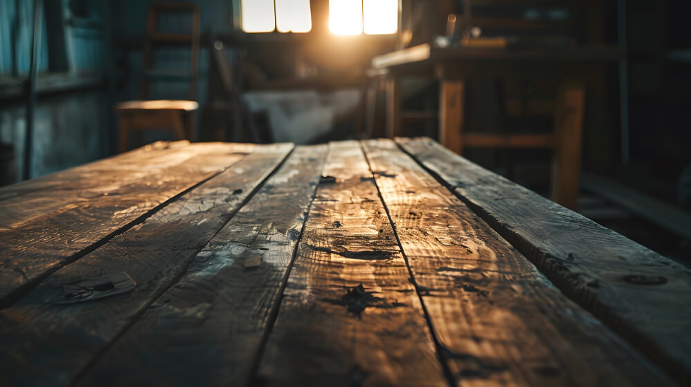 Revive and Shine. Refinishing an Old Wooden Table